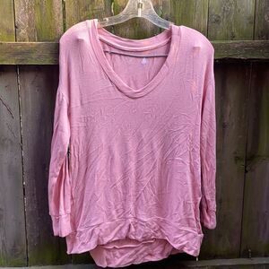 ANA oversized pink top sz. XS